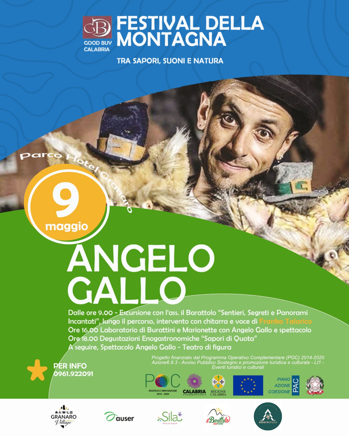 Locandina dell'appuntamento con Angelo Gallo, Festival della Montagna 2026